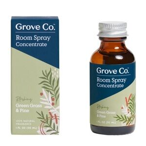 GROVE CO. Green Grass & Pine Room Spray Concentrate